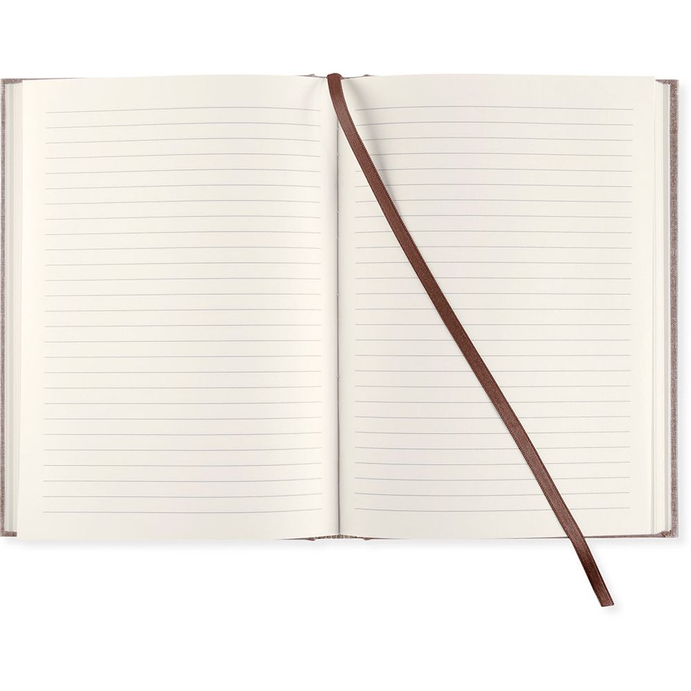 NOTEBOOK A5. CLASSIC. Brown Oak. Ruled - Image 2