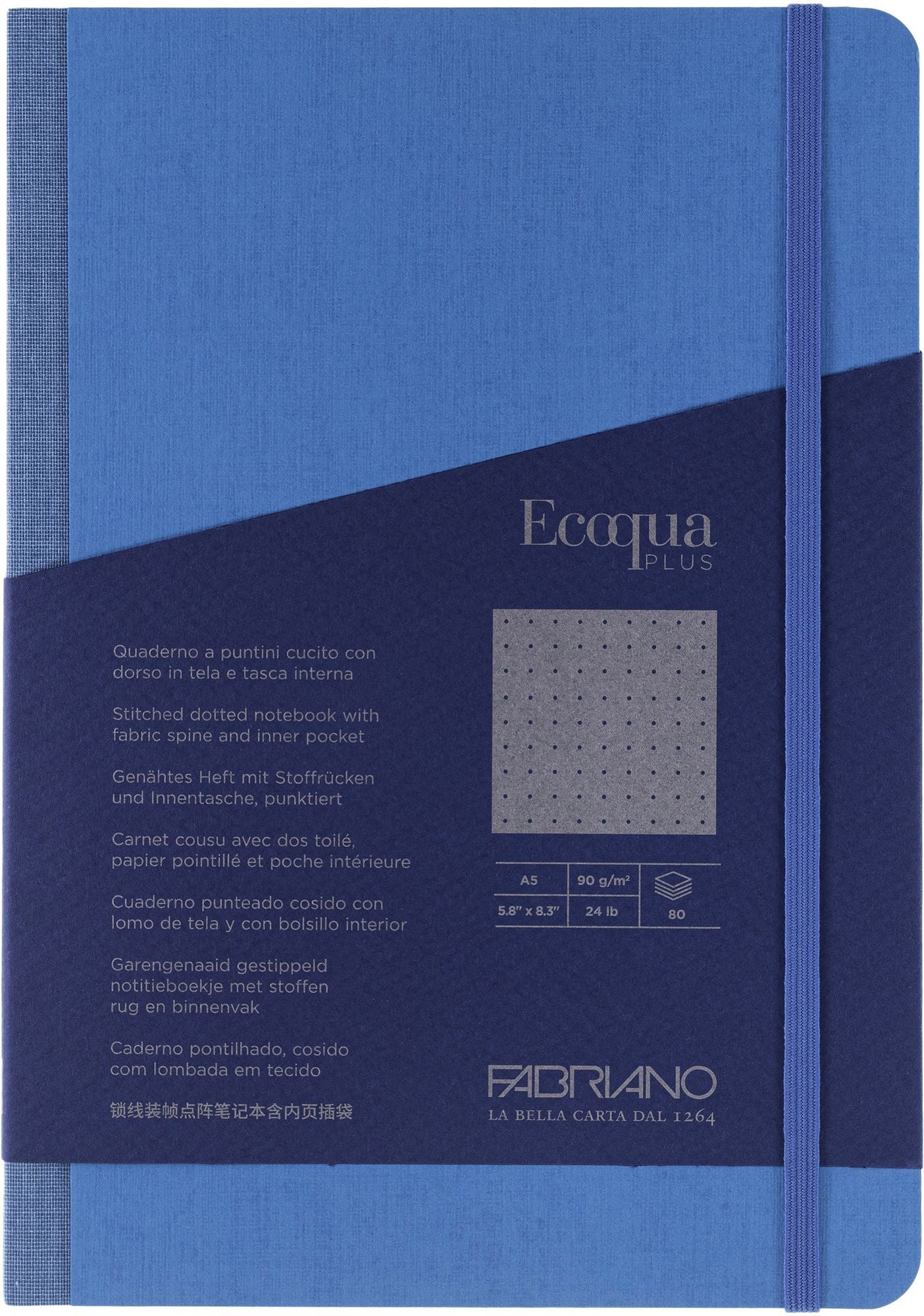 Ecoqua Plus Turquoise Dotted Journal - Image 5