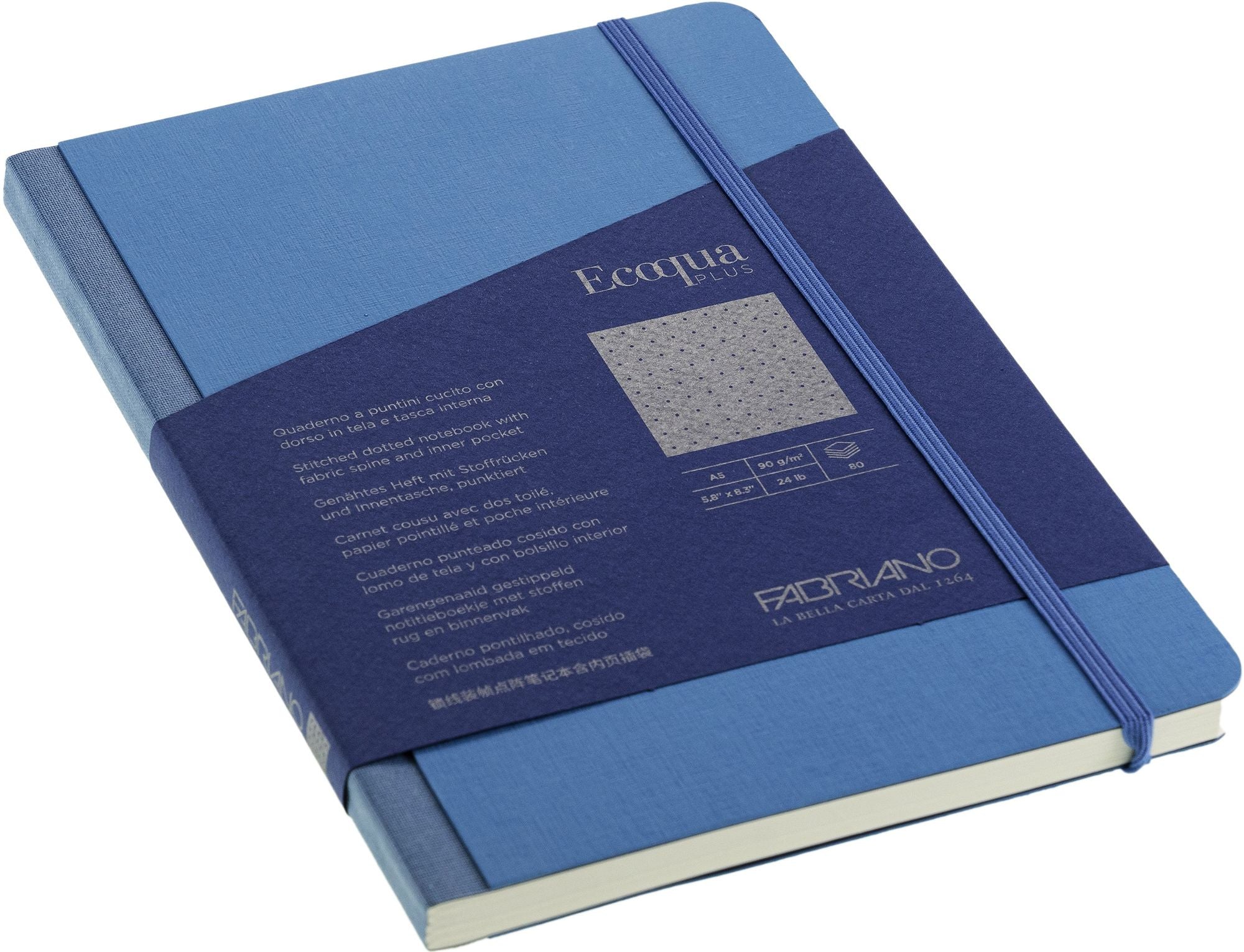 Ecoqua Plus Turquoise Dotted Journal - Image 6