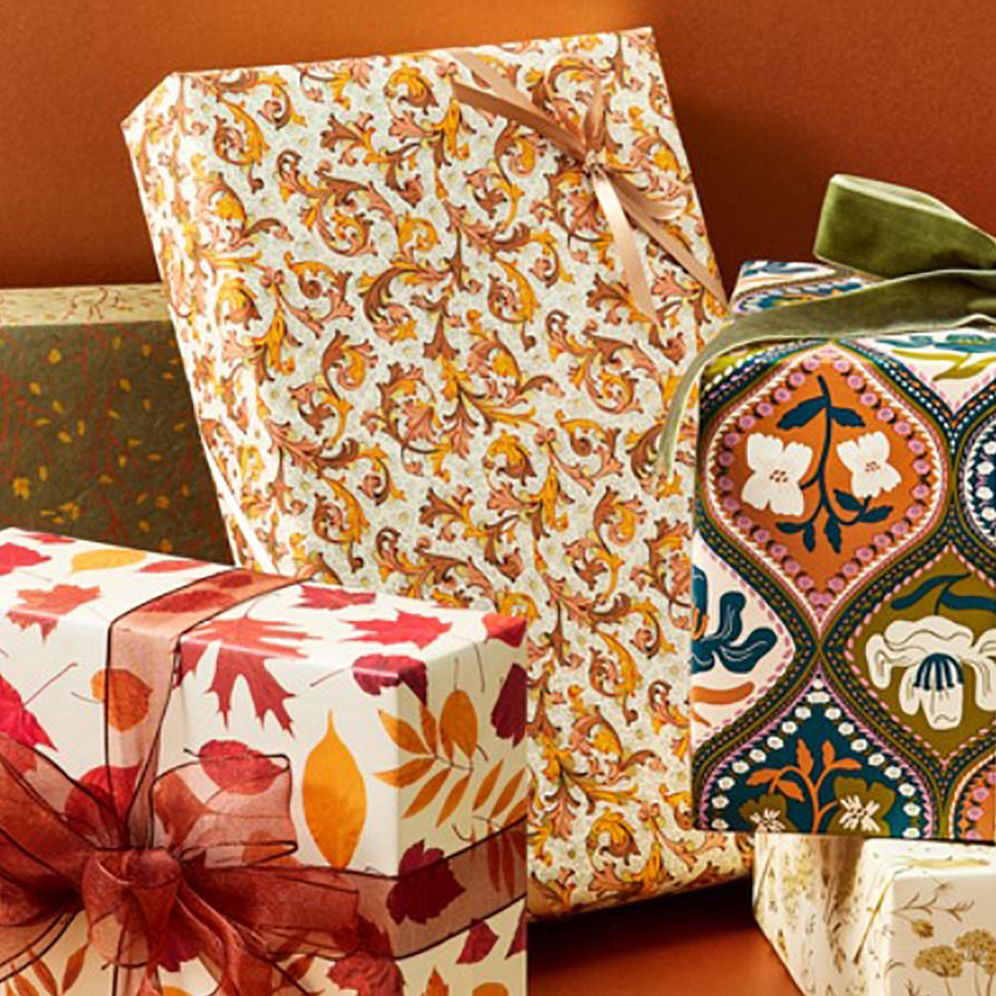 Orange Florentine Style Fine Paper - Image 2