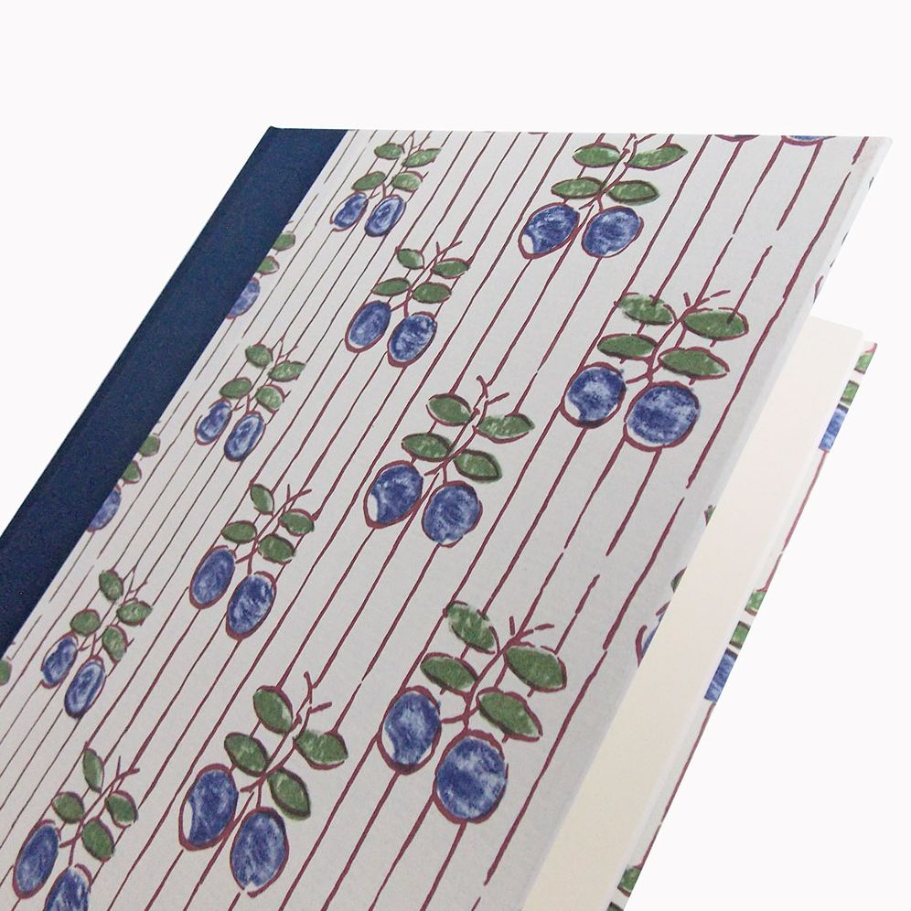 Plum Canvas Bound A5 Journal - Image 2