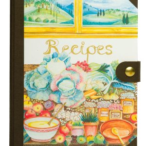 Vintage Italian Countryside Recipe Journal