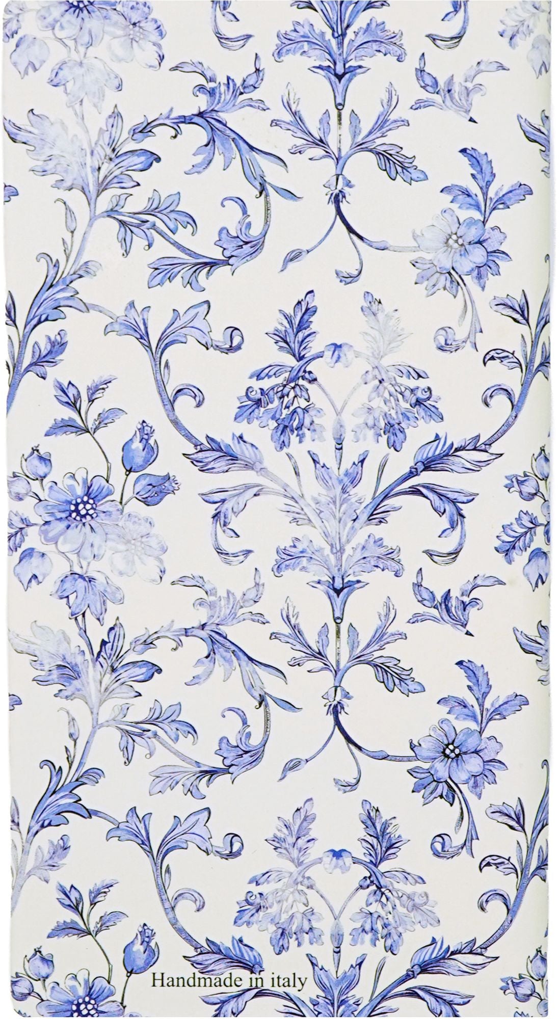 2027 Weekly Pocket Planner Blue Floral Design With Embossed Year - Image 2