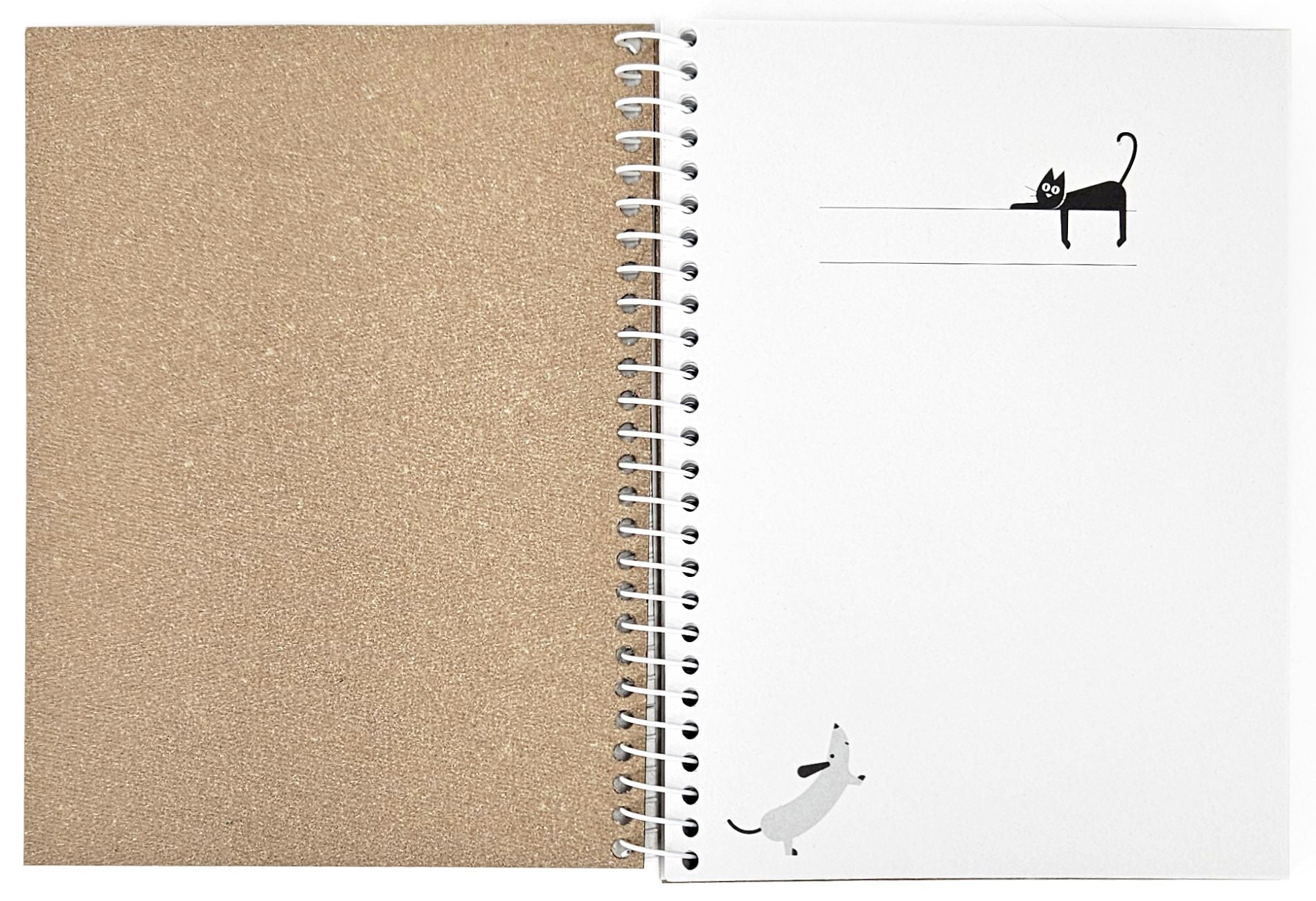 Spiral Cat and Dog Notebook - Exclusive - Image 3