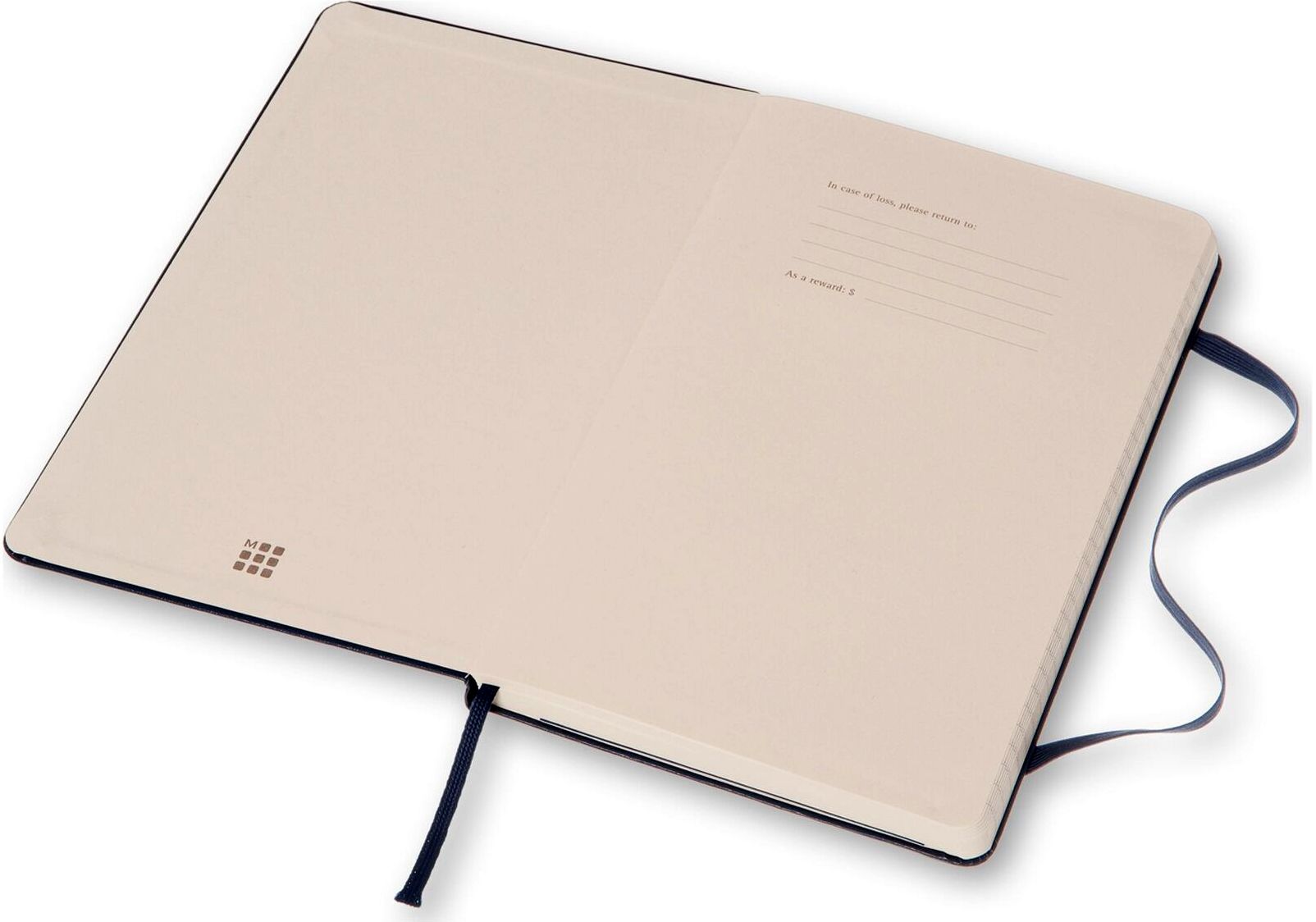 Moleskine Classic Notebook. Large. Ruled. Sapphire Blue. Hard Cover (5 x 8.25) - Image 4