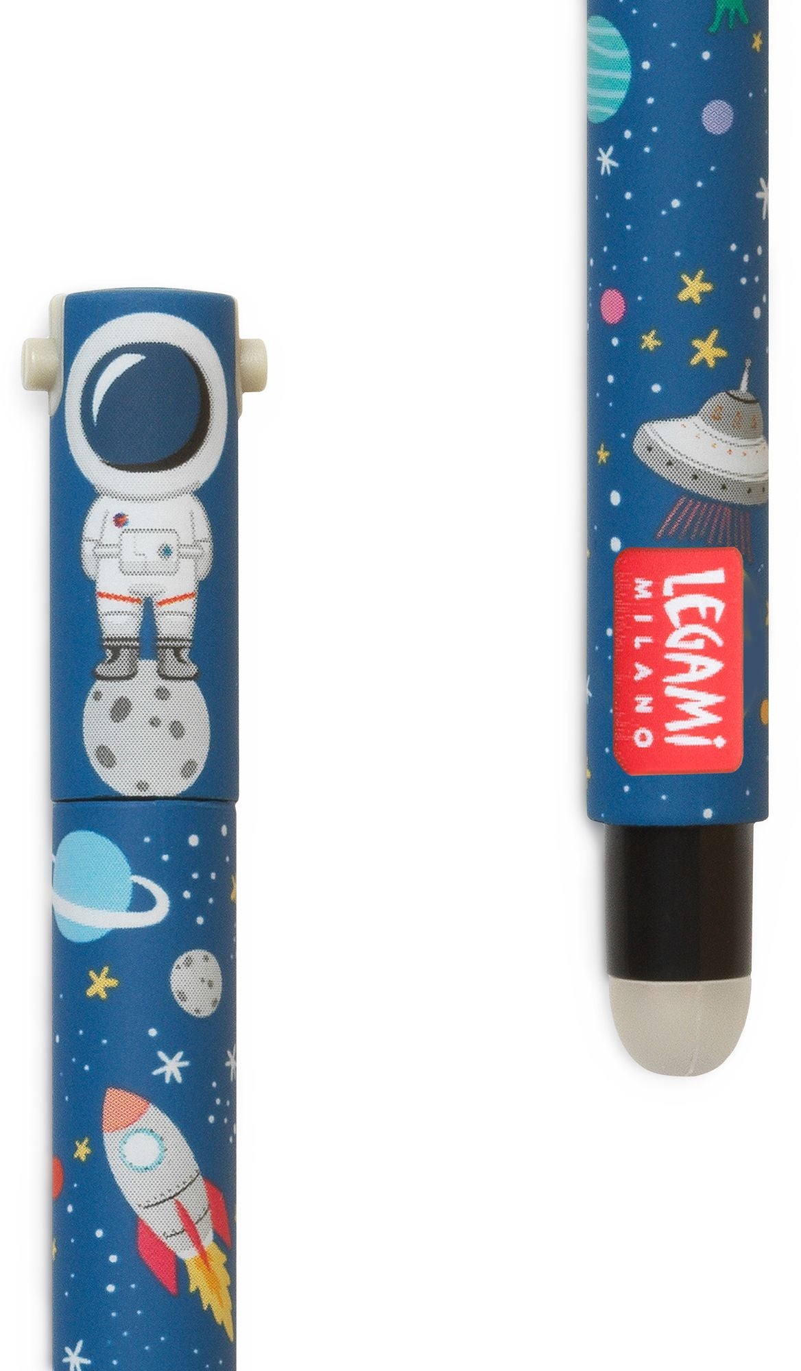 Legami Space Erasable Gel Pen - Black Ink - Image 3