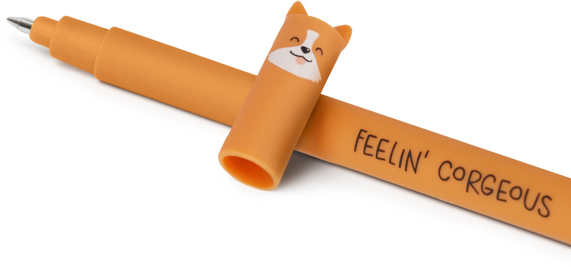 Legami Corgi Erasable Gel Pen - Black Ink - Image 2