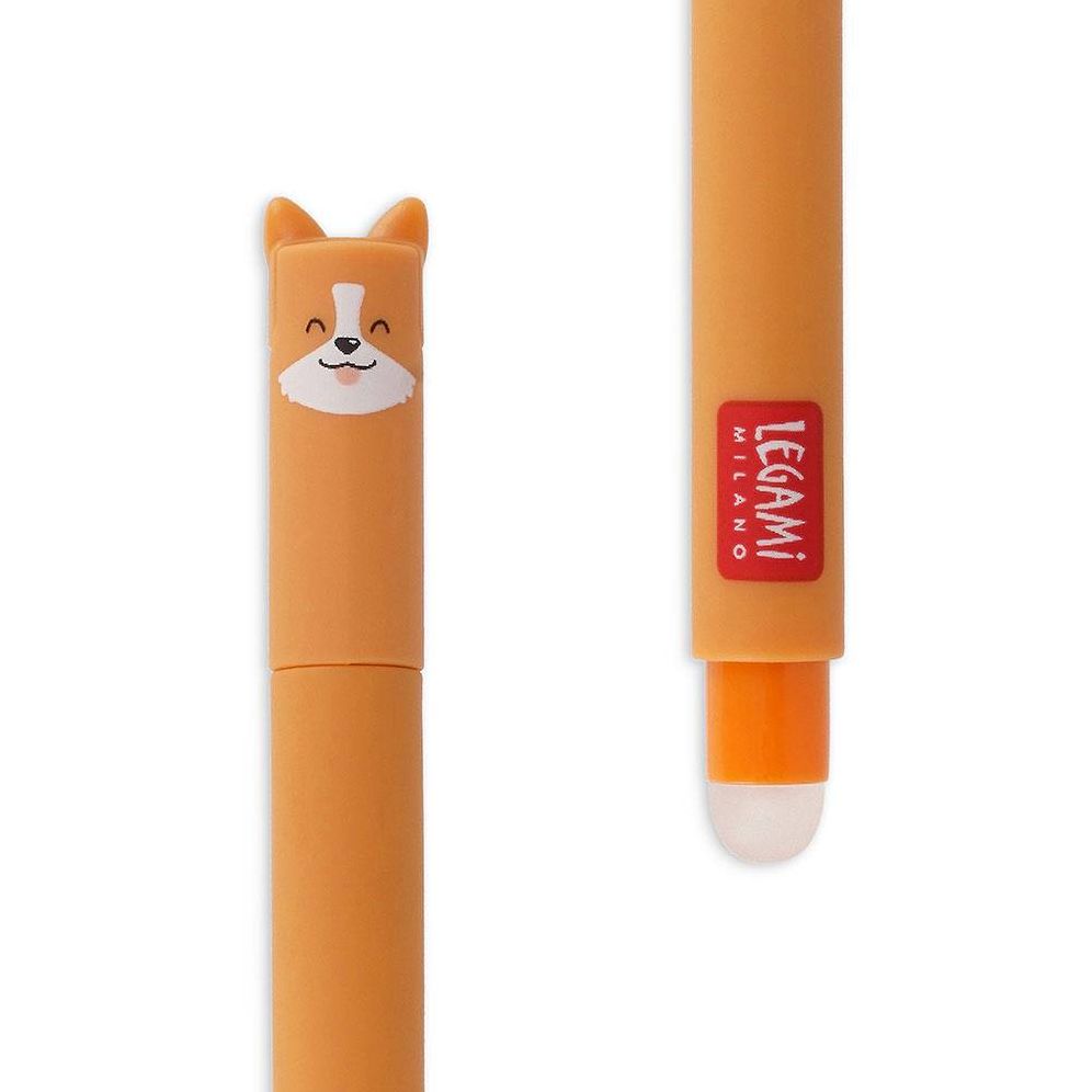 Legami Corgi Erasable Gel Pen - Black Ink - Image 4