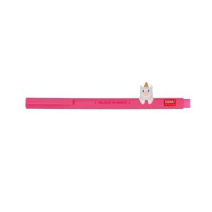 Legami Gel Pen With Animal Decoration - Lovely Friends - Unicorn