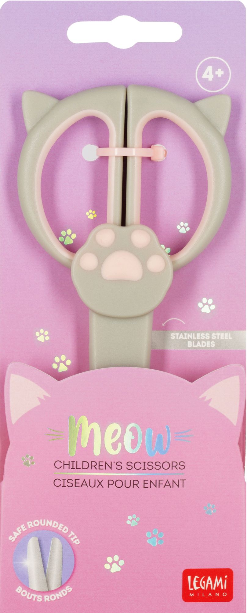 Legami Kids Scissors - Meow - Kitty - Image 3