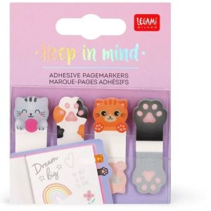 Legami Adhesive Pagemarkers - Keep In Mind - Kitty