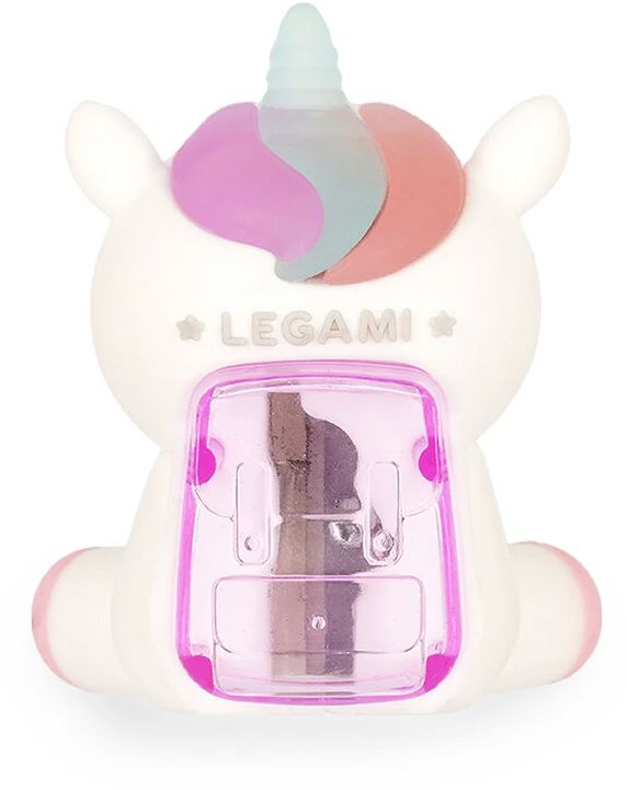 Legami Light-Up Pen. Sharpener Cont. - Sharpening Is Magic - Unicorn - Image 2