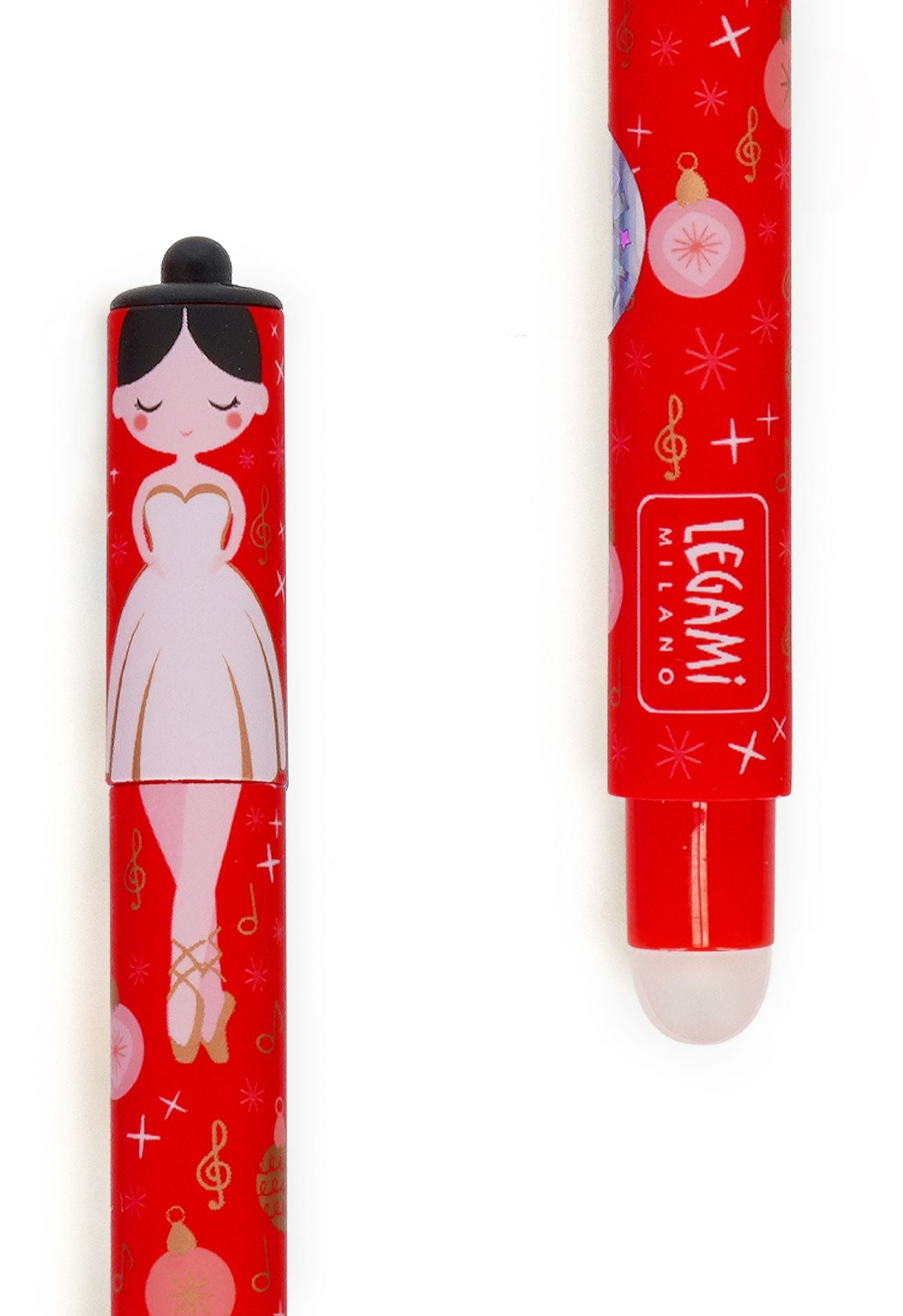 Legami Set of 3 Erasable Christmas Gel Pens - Image 4