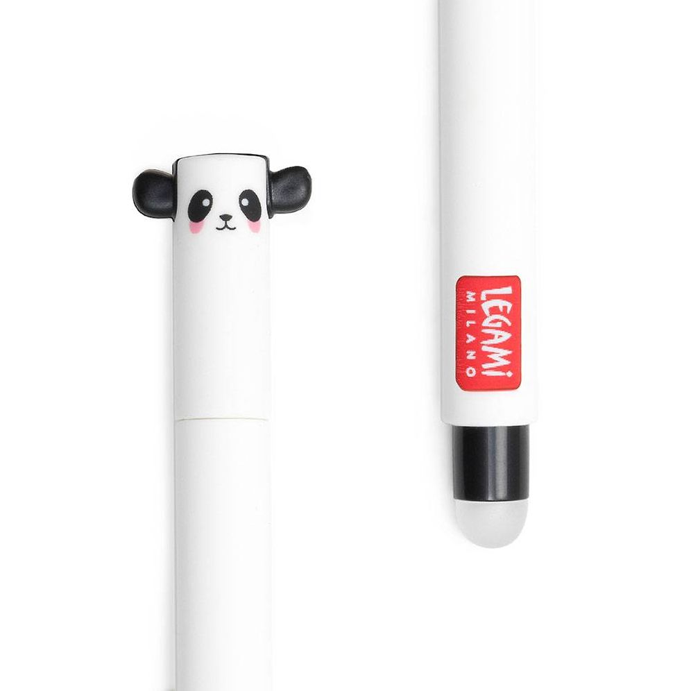 Legami Panda Erasable Gel Pen - Black Ink - Image 4