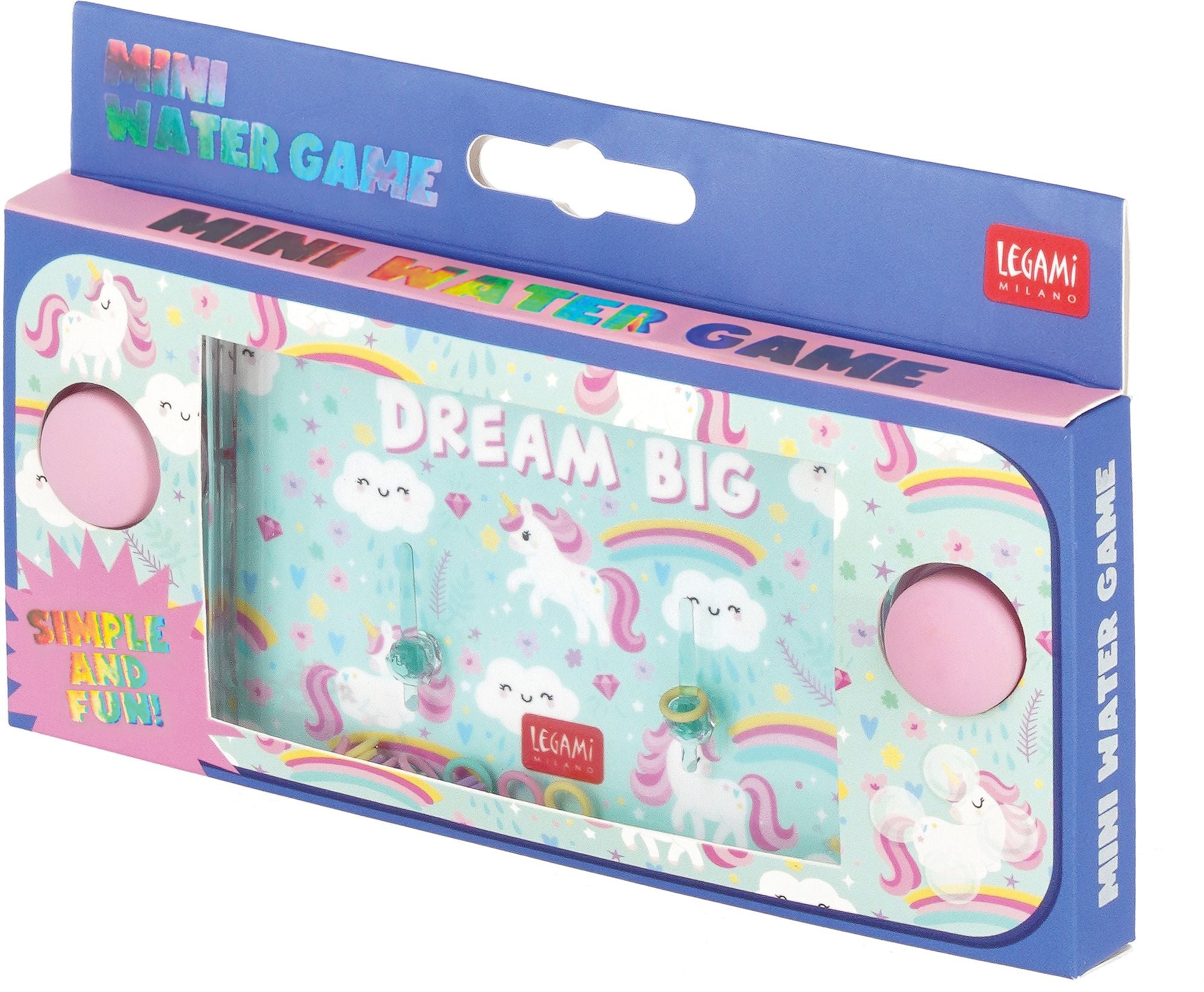 Legami Mini Water Game - Unicorn - Image 2