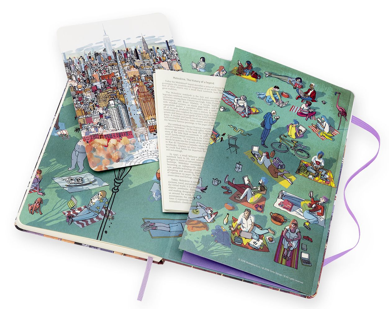 Moleskine Limited Edition Notebook. I Am New York. Large. Ruled. Hard Cover (5 x 8.25) - Image 6