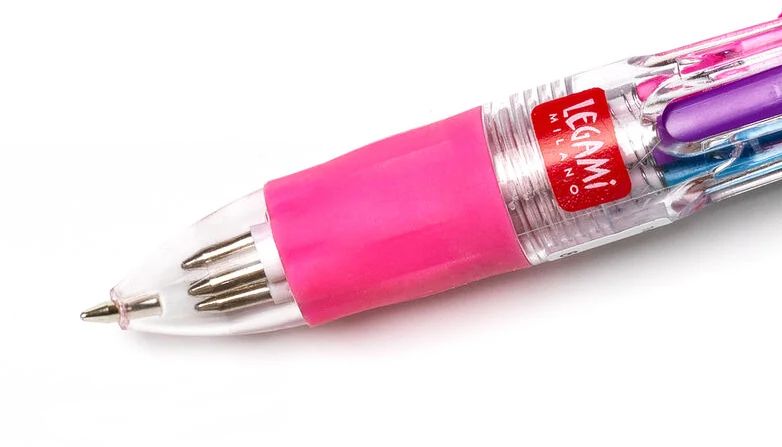 Legami Mini 4-Color Ballpoint Pen - Mini Magic Rainbow - Unicorn - Image 2