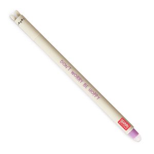 Legami Bunny Erasable Gel Pen - Purple Ink