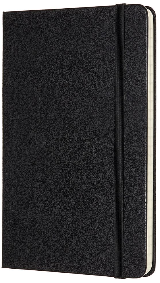 Moleskine Notebook. Medium. Ruled. Black. Hard Cover (4.5 x 7) - Image 2
