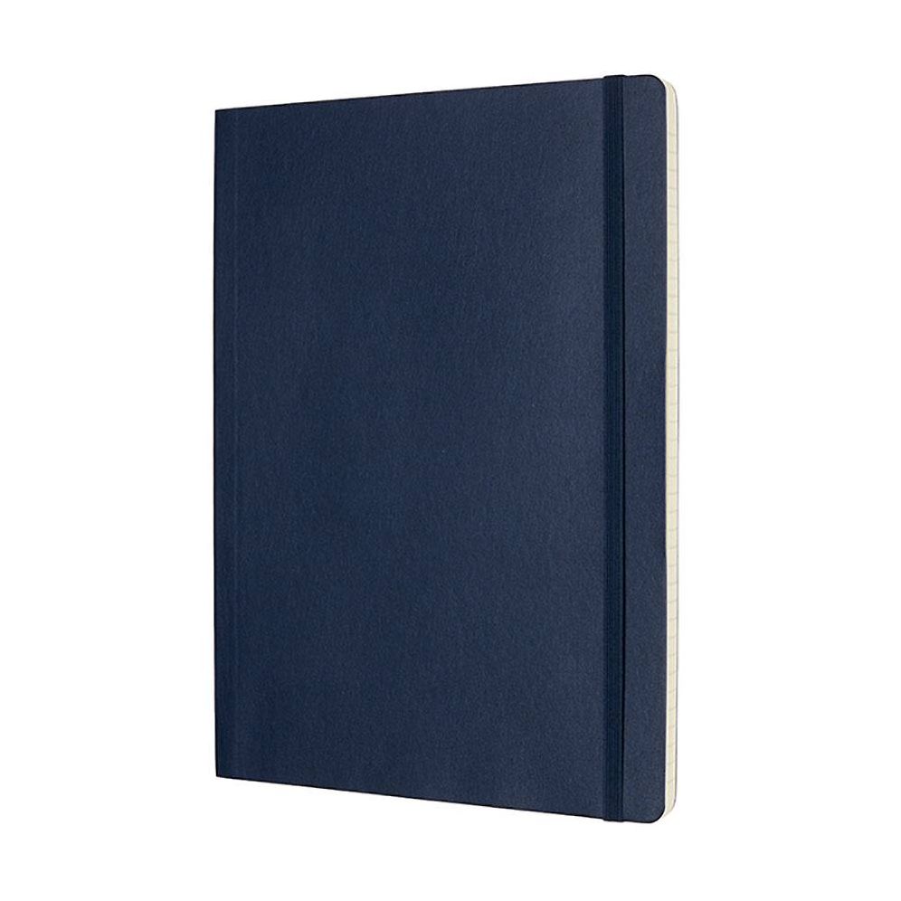 Moleskine Classic Notebook. Extra Large. Ruled. Sapphire Blue. Soft Cover (7.5 x 10) - Image 3