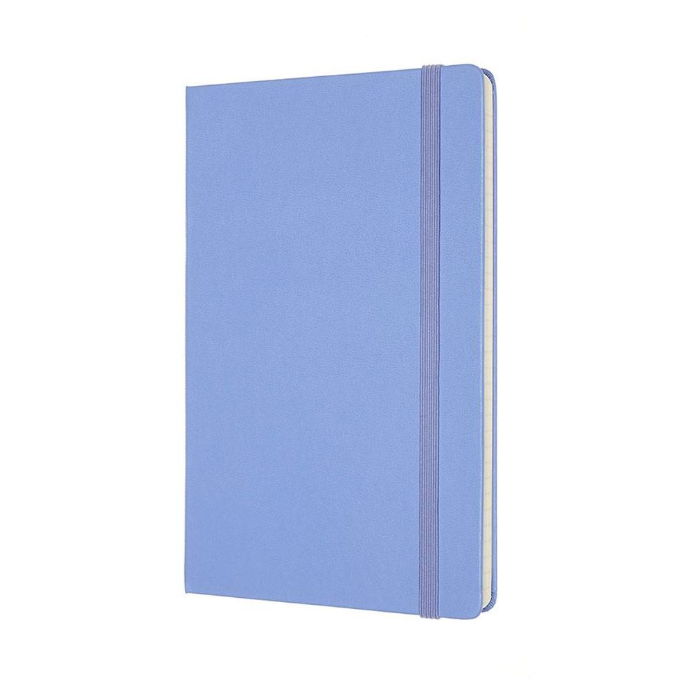Moleskine Classic Notebook. Large. Ruled. Hydrangea Blue. Hard Cover (5 X 8.25) - Image 4