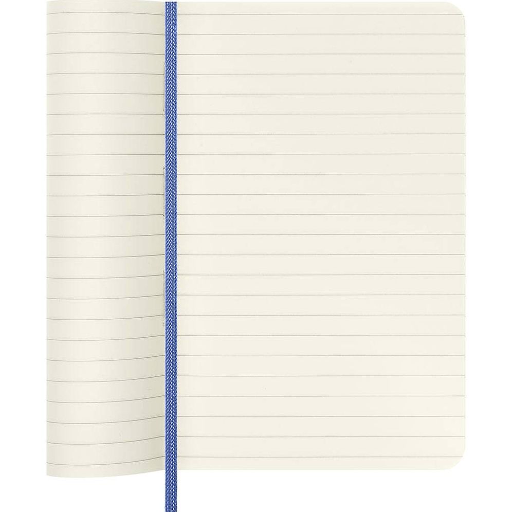 Moleskine Classic Notebook. Pocket. Ruled. Hydrangea Blue. Soft Cover (3.5 X 5.5) - Image 2