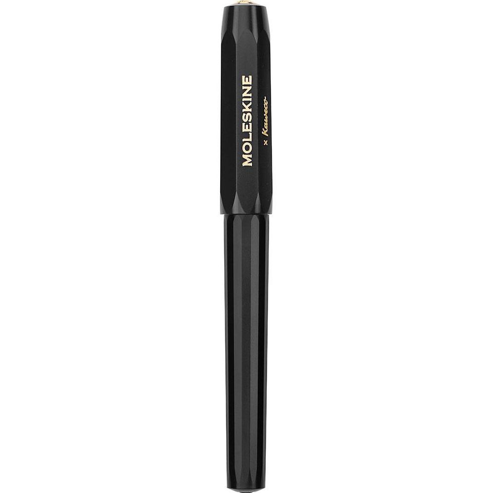 Moleskine Kaweco Ballpoint Pen. Black. Medium Point (0.7 MM). Blue Ink - Image 2