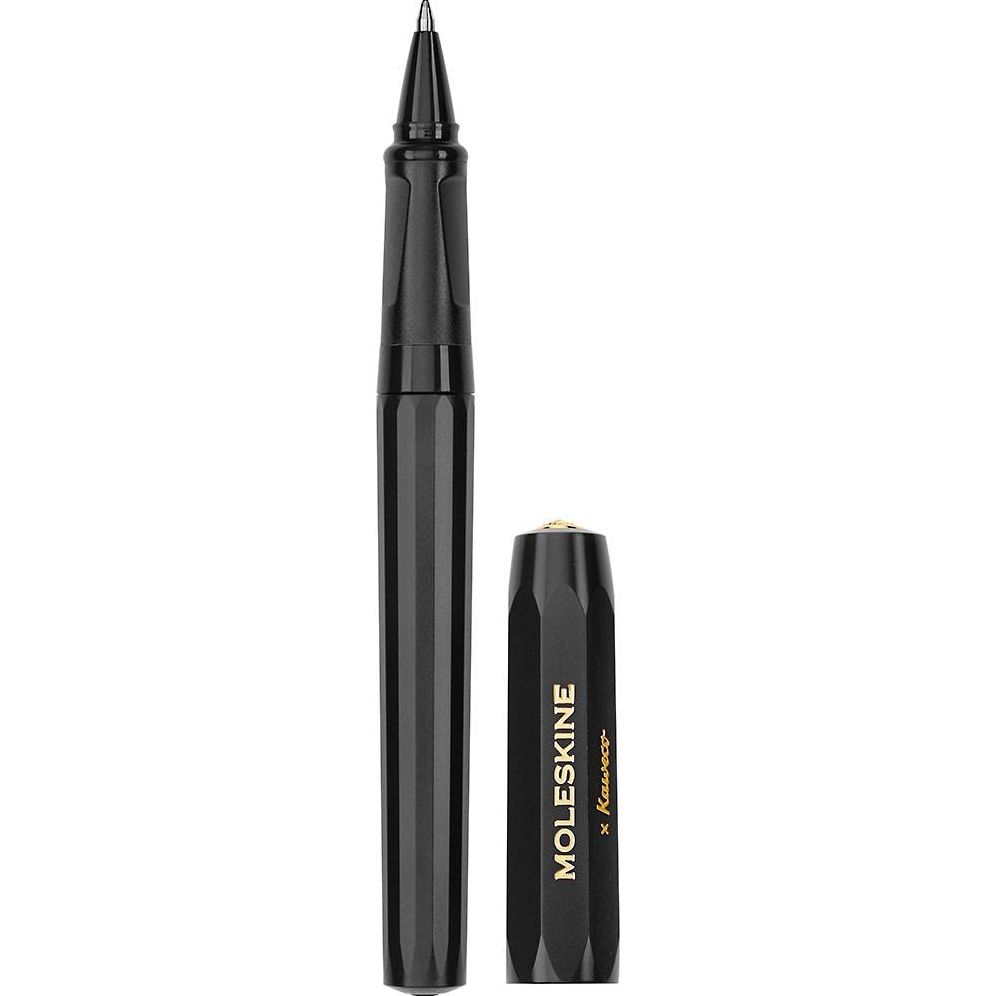 Moleskine Kaweco Ballpoint Pen. Black. Medium Point (0.7 MM). Blue Ink - Image 5