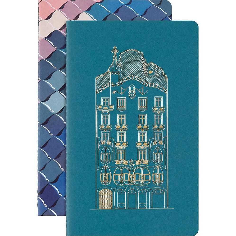 Moleskine Cahier (Set of 2) Casa Batllo. Large