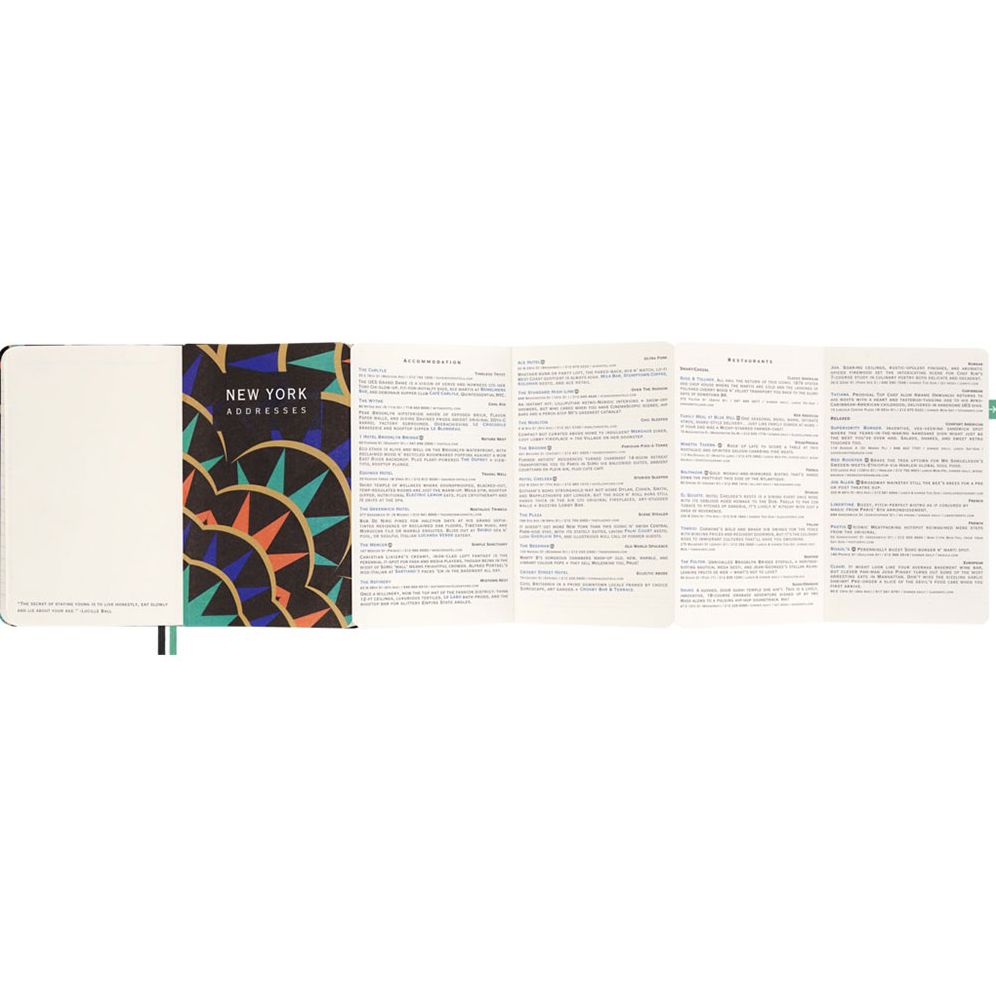 LUXE x Moleskine - New York City Travel Guide Pocket Notebook - Image 5