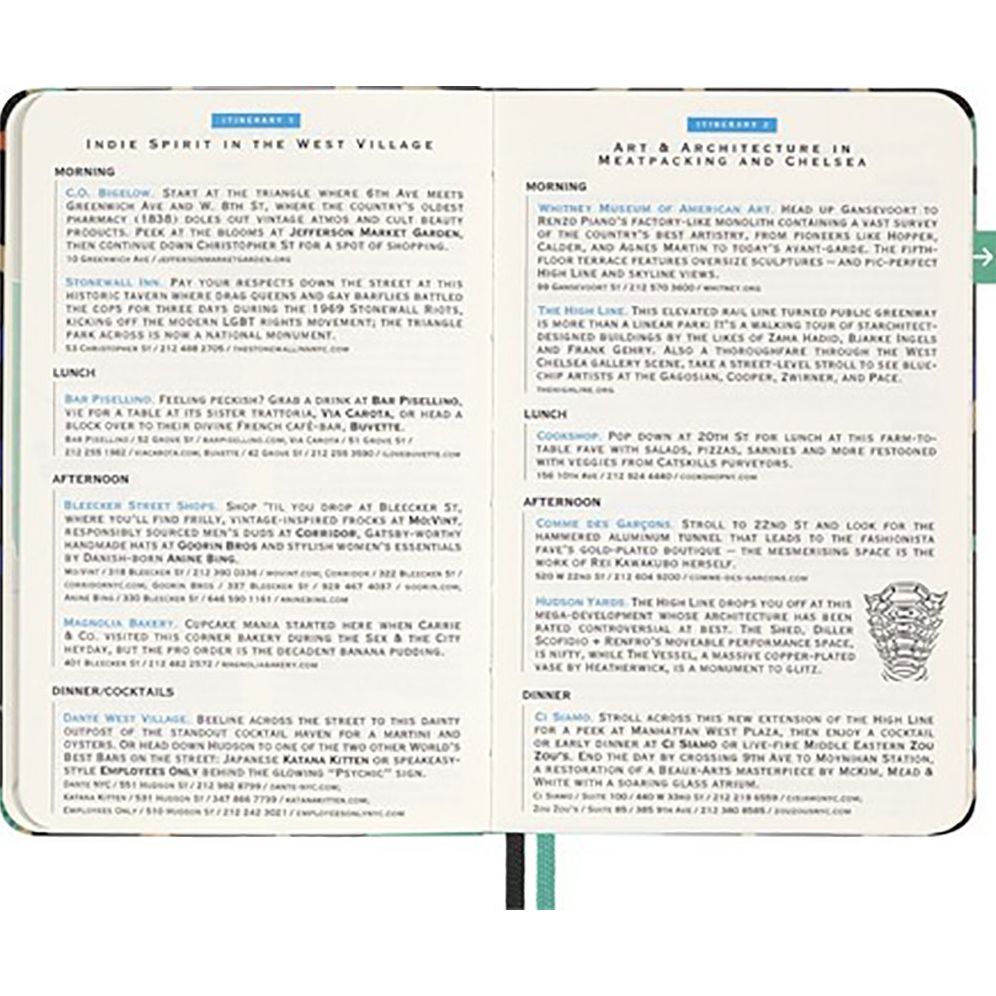 LUXE x Moleskine - New York City Travel Guide Pocket Notebook - Image 6