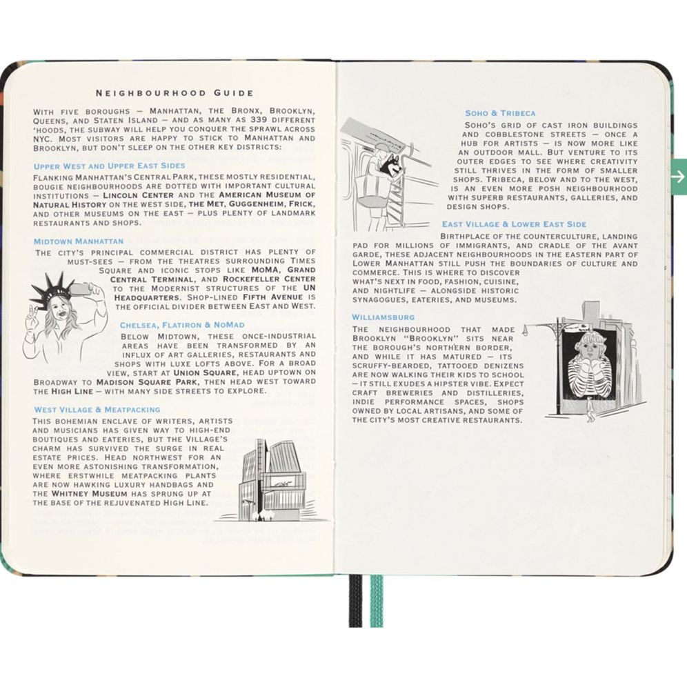 LUXE x Moleskine - New York City Travel Guide Pocket Notebook - Image 7