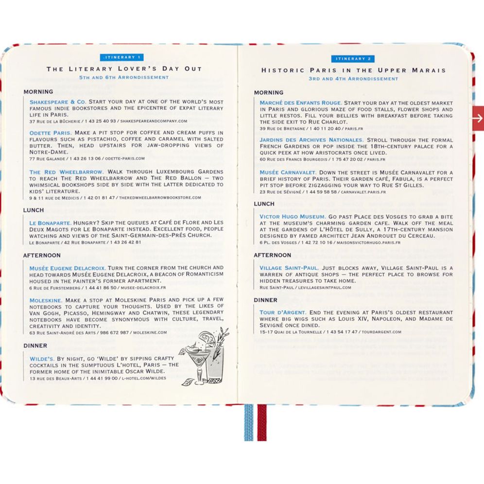 LUXE x Moleskine - Paris City Travel Guide Pocket Notebook - Image 6