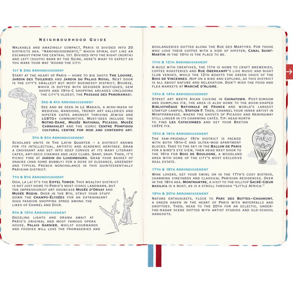 LUXE x Moleskine - Paris City Travel Guide Pocket Notebook - Image 7