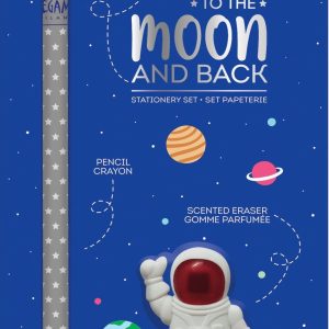 Legami Stationery Set - To The Moon And Back - Space