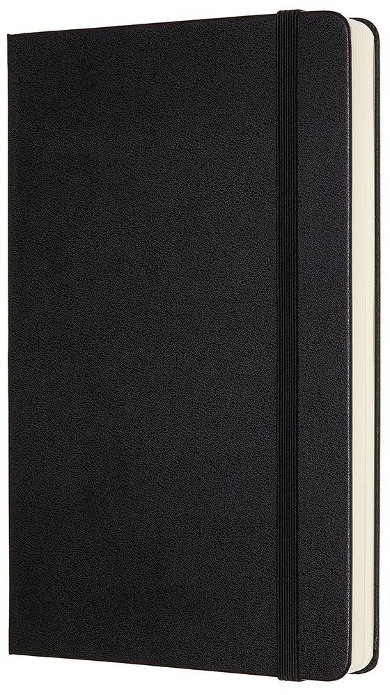 Moleskine Notebook. Expanded Large. Dotted. Black Hard Cover (5 x 8.25) - Image 2
