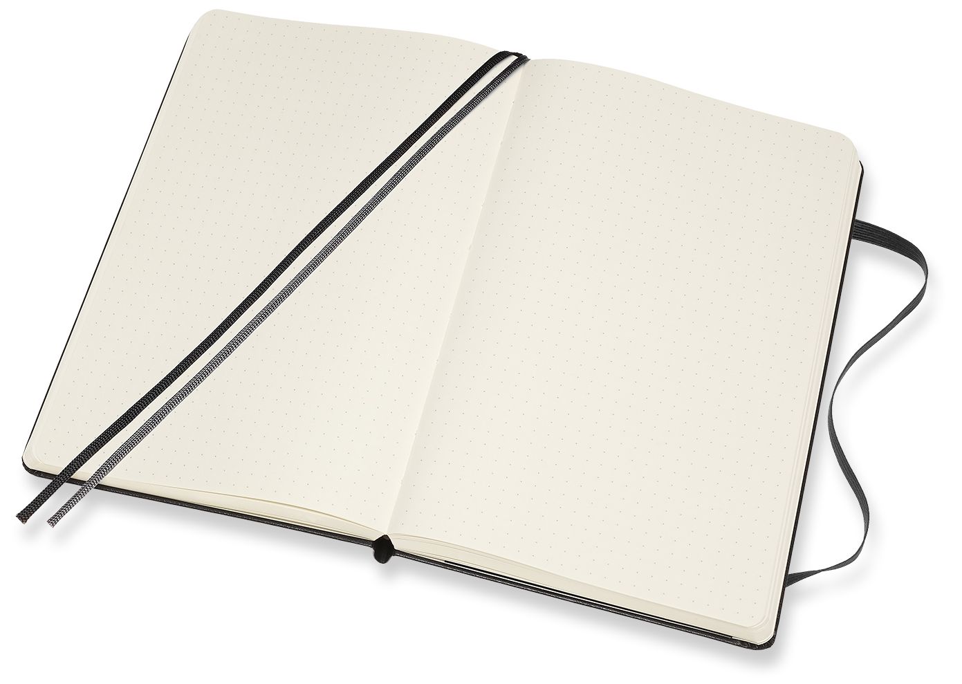 Moleskine Notebook. Expanded Large. Dotted. Black Hard Cover (5 x 8.25) - Image 3