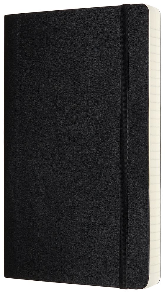 Moleskine Notebook. Expanded Large. Ruled. Black. Soft Cover (5 x 8.25) - Image 3