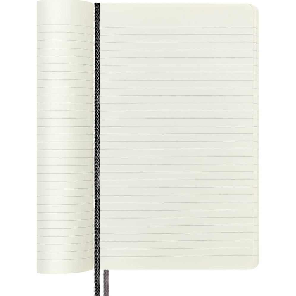 Moleskine Notebook. Expanded Large. Ruled. Black. Soft Cover (5 x 8.25) - Image 4