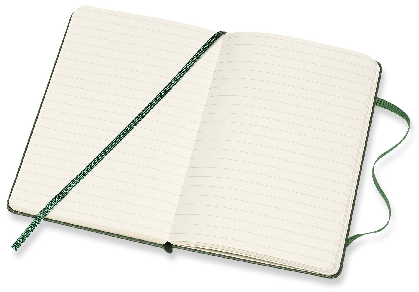 Moleskine Notebook. Pocket. Ruled. Myrtle Green. Hard Cover (3.5 x 5.5) - Image 2
