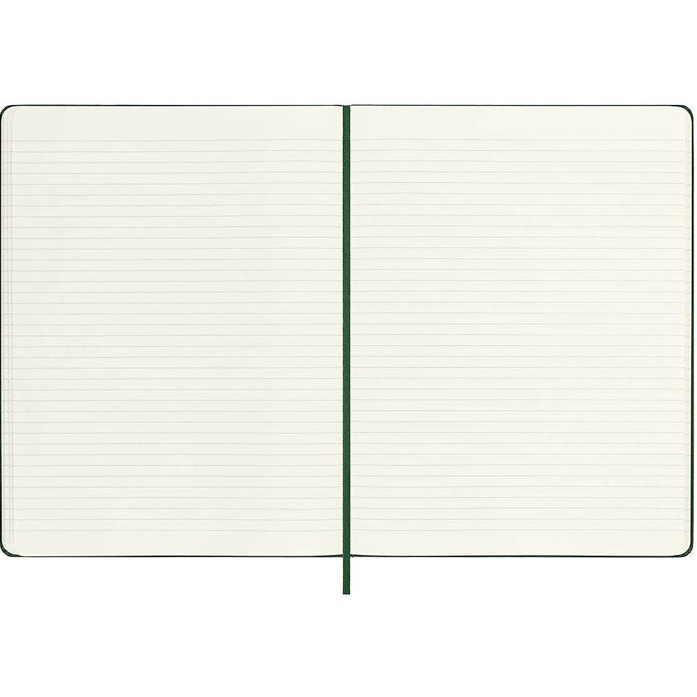 Moleskine Notebook. Extra Large. Ruled. Myrtle Green. Hard Cover (7.5 x 9.75) - Image 5