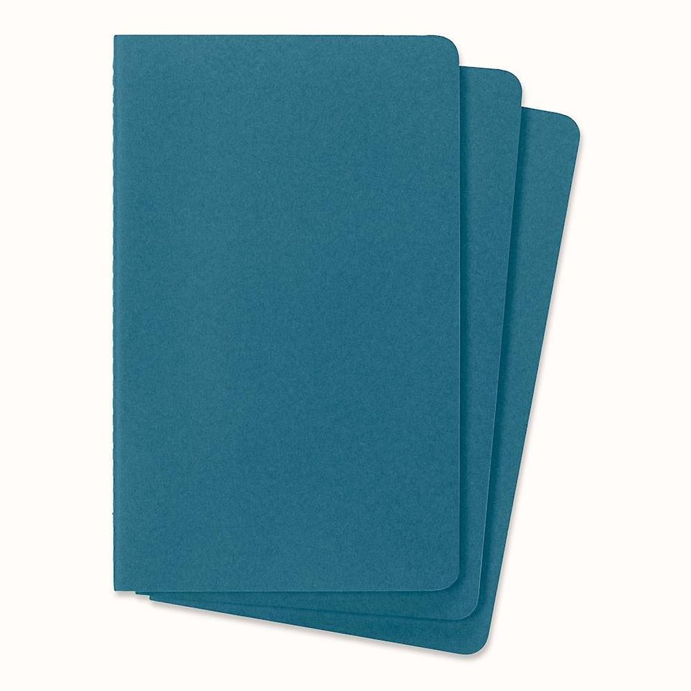 Moleskine Cahier Journal. Large. Ruled. Brisk Blue (8.25 x 5) - Image 6