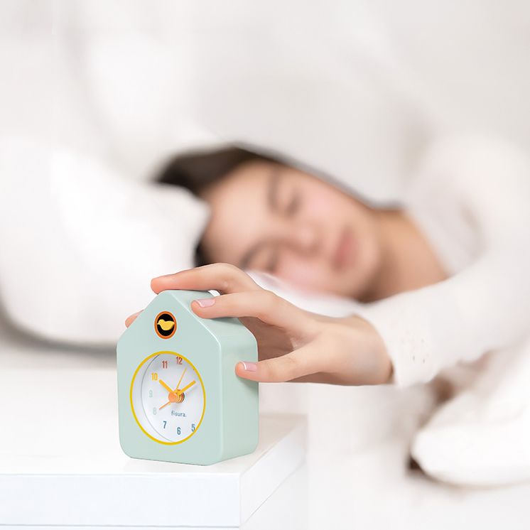 Mini House Alarm Clock - Green - Image 2