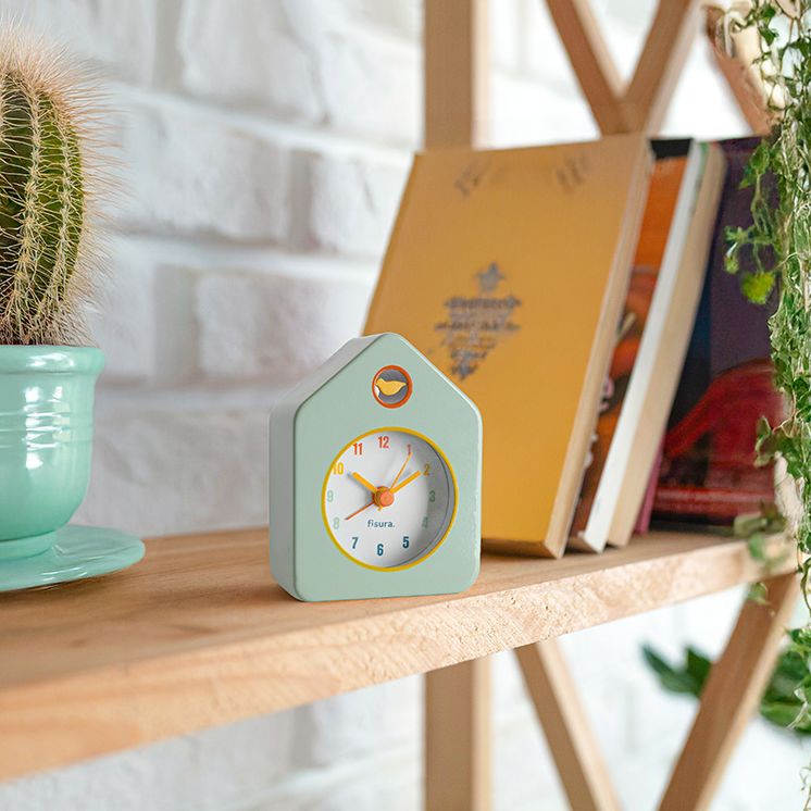 Mini House Alarm Clock - Green - Image 3