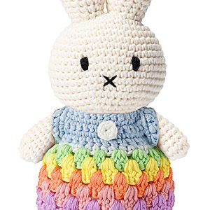 Just Dutch Miffy in her Pastel Rainbow Dress