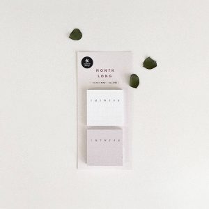 Suatelier Design Month Long Sticky Notes