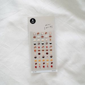 Suatelier Design Mini Stickers Everyday Foods