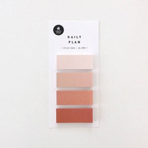 Suatelier Design Gradation Pink Sticky Notes
