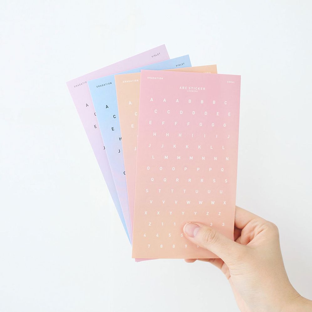 Liveworks Alphabet ABC Sticker Sheet - Image 4