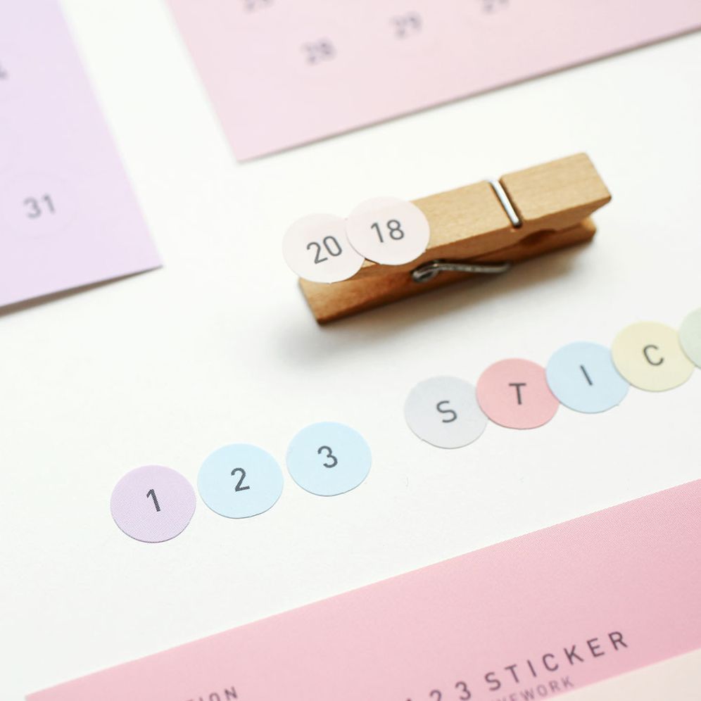 Liveworks Number 123 Sticker Sheet - Image 2
